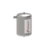 Naczynie wyrównawcze pionowe C.O. INOX 30 L FI 300, bez izolacji.